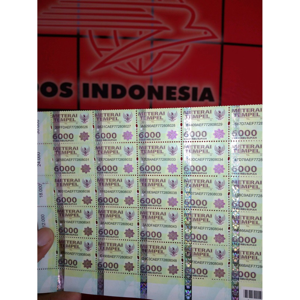 

Promo Segel 6.000 Lembaran isi 50 keping Diskon