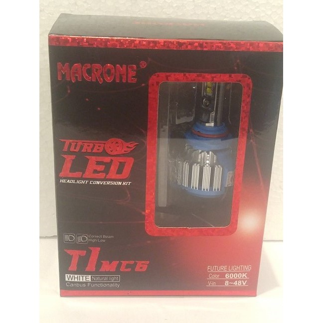 Turbo LED Canbus Error Free Headlight Lampu Mobil H7/ H 7