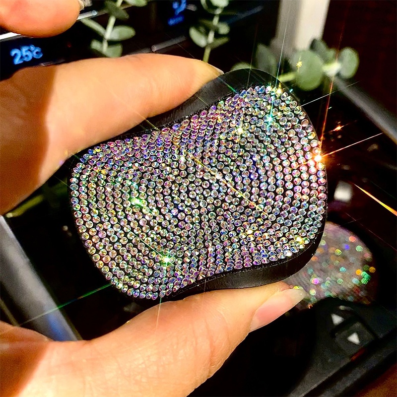 Tatakan Gelas Cangkir Air Berlian Mobil Multifungsi non-slip slot mat silica pad cup holder mat auto interior Dekorasi Aksesoris