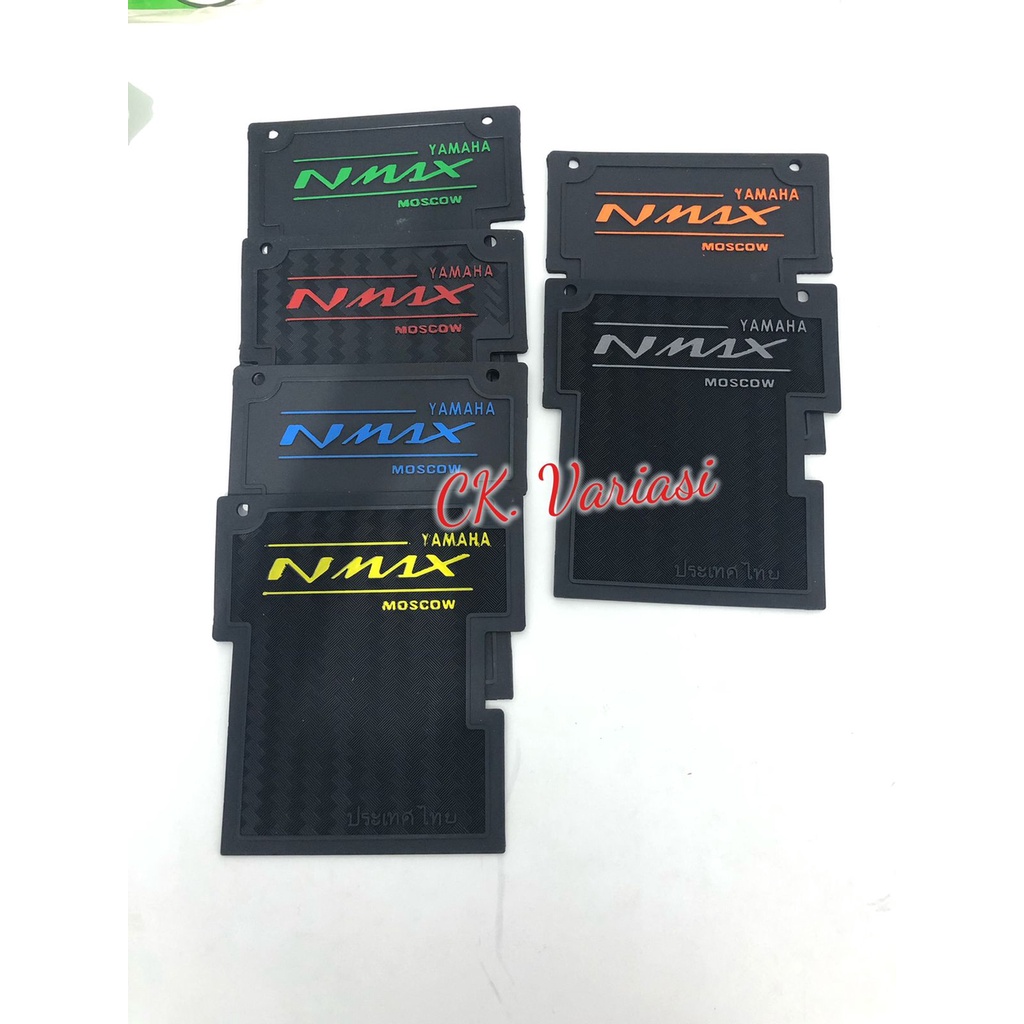 MUDFLAP NMAX BAHAN CARBON KARET PENAHAN LUMPUR UNTUK MOTOR NMAX