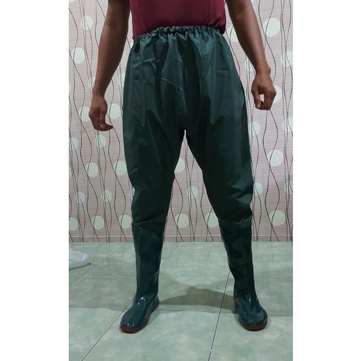 SEPATU BOOT CELANA / SEPINGGANG (110CM) SEPATU SAWAH SEPATU PETANI ANTI KEONG SEPATU NELAYAN