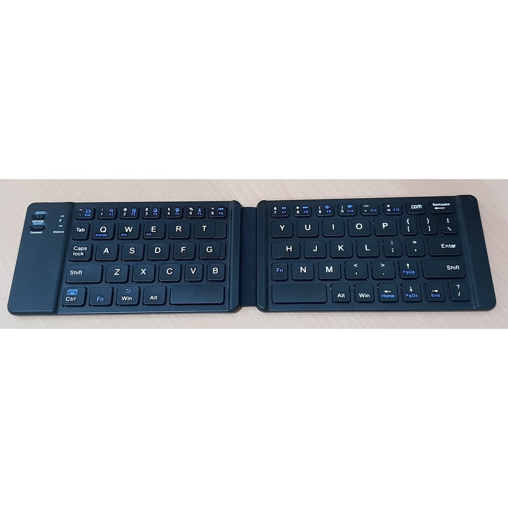 Keyboard Wireless Bluetooth Lipat for PC Laptop Android High Quality