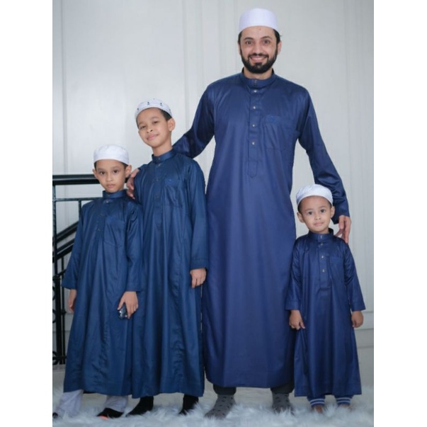 JUBAH SAUDI POLOS (THUBA)
