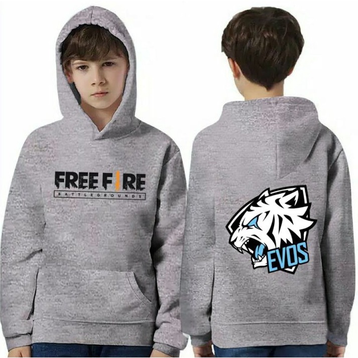 JAKET ANAK LAKI LAKI TERBARU USIA 4 - 14 TAHUN SIZE S M L XL NINJA FREE FIRE FF GRATIS TAMBAH NAMA