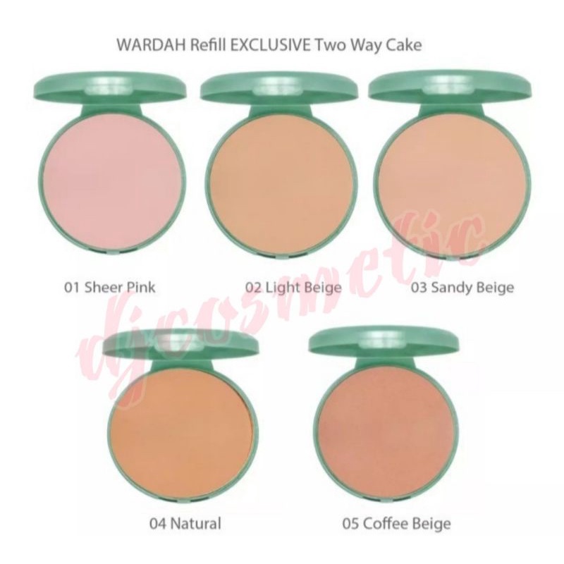 Wardah Exclusive Two Way Cake