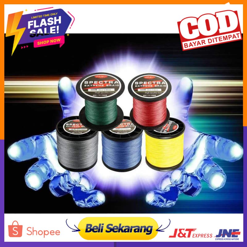 Soloplay Spectra Senar Benang Tali Pancing Extreme Braid - FM-PEL