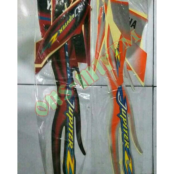 striping/sticker body motor jupiter z cw lama 2005