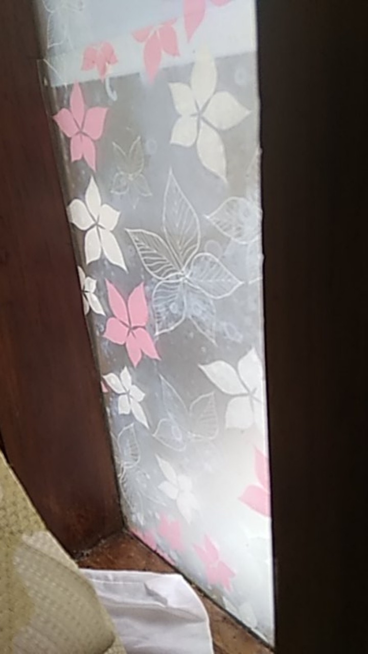 Wallpaper Stiker Kaca Buram Sunblast Sticker Jendela Pengganti Hordeng Tirai