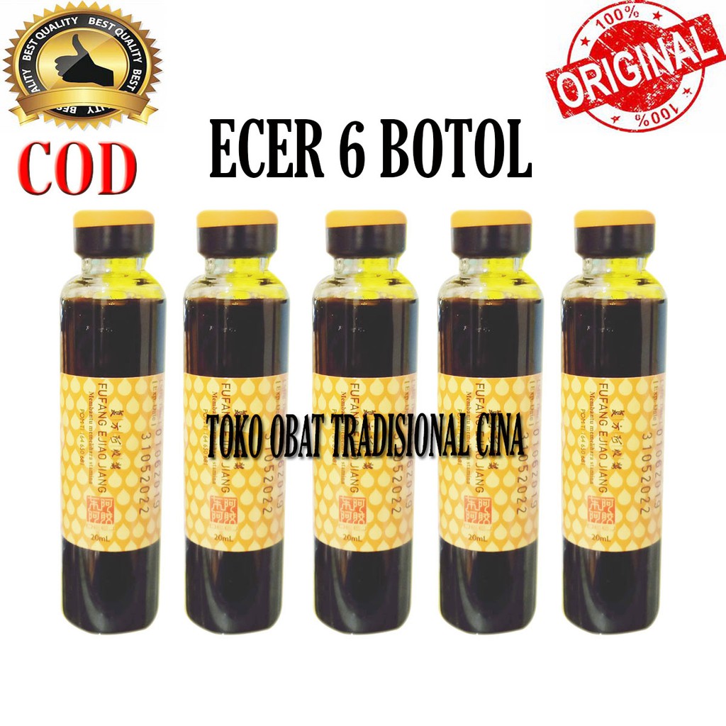 FUFANG EJIAO JIANG obat penambah darah dan stamina ecer 6 botol