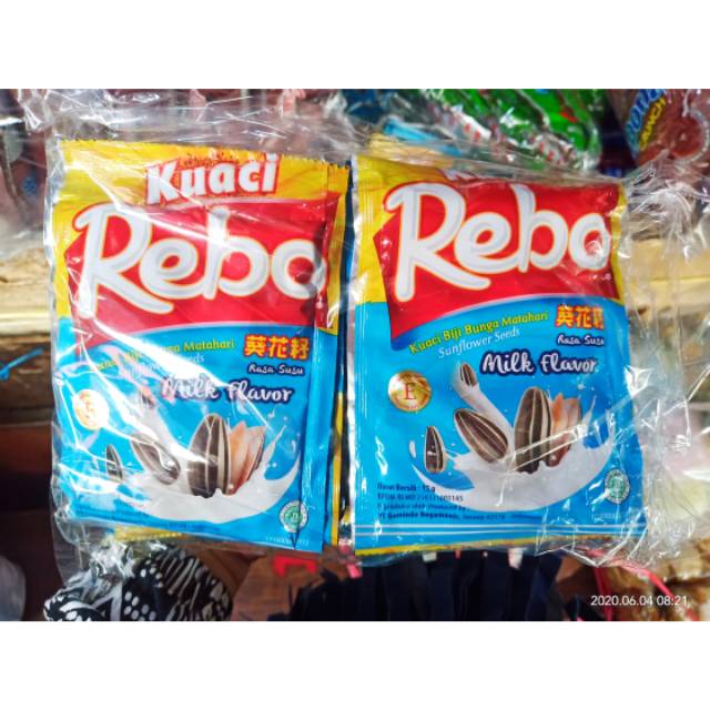 

Kuaci Rebo Kecil Isi 20 bks