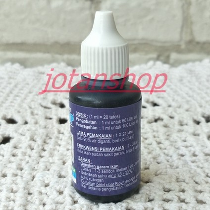 PARASTOP 30ml obat ikan hias anti parasit kulit dan jamur