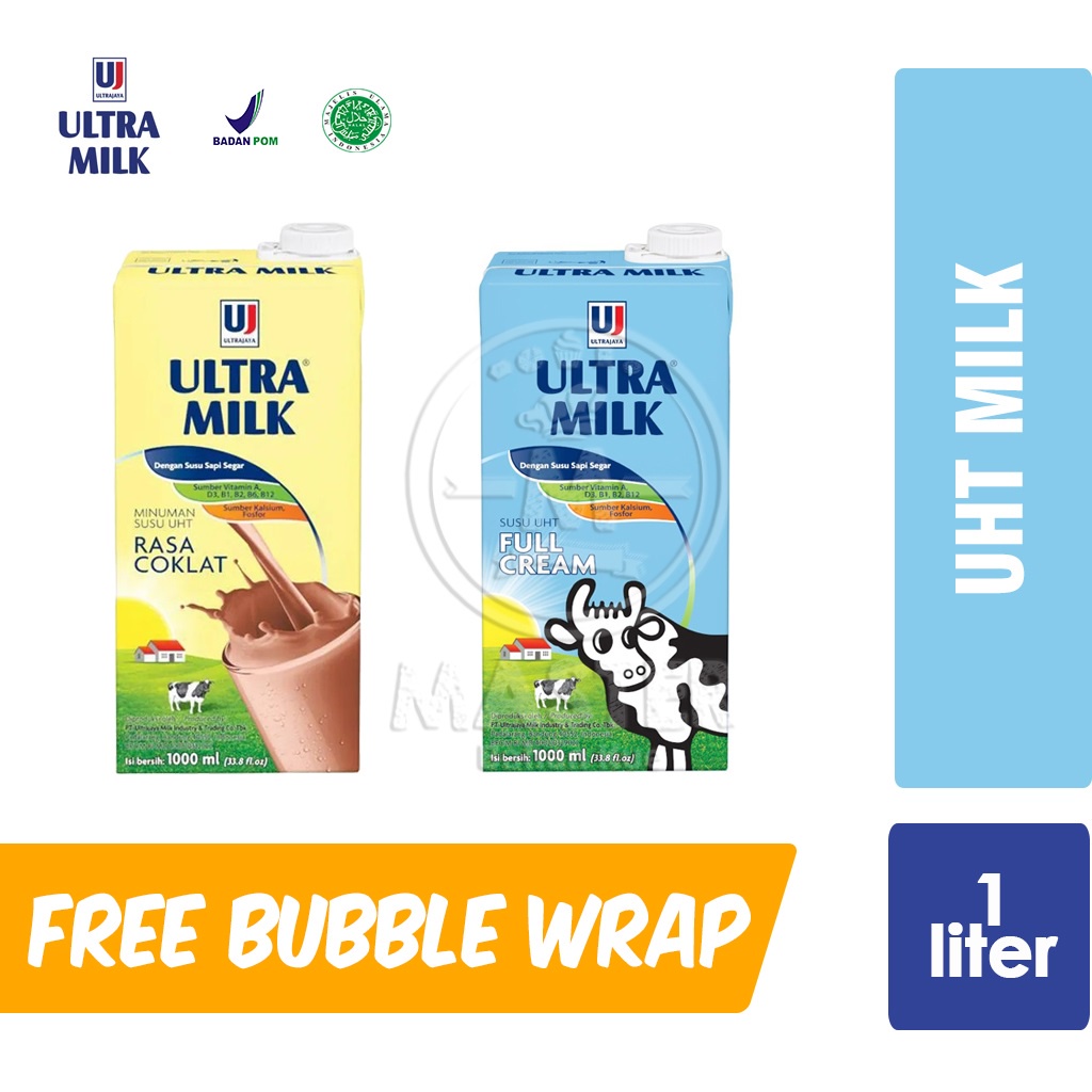 

Ultramilk UHT Full Cream / Coklat Susu [1 Liter]