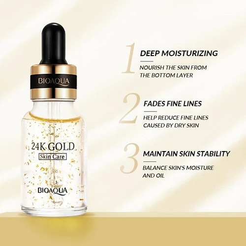 Serum Wajah Bioaqua 24k Gold Serum Skin Care