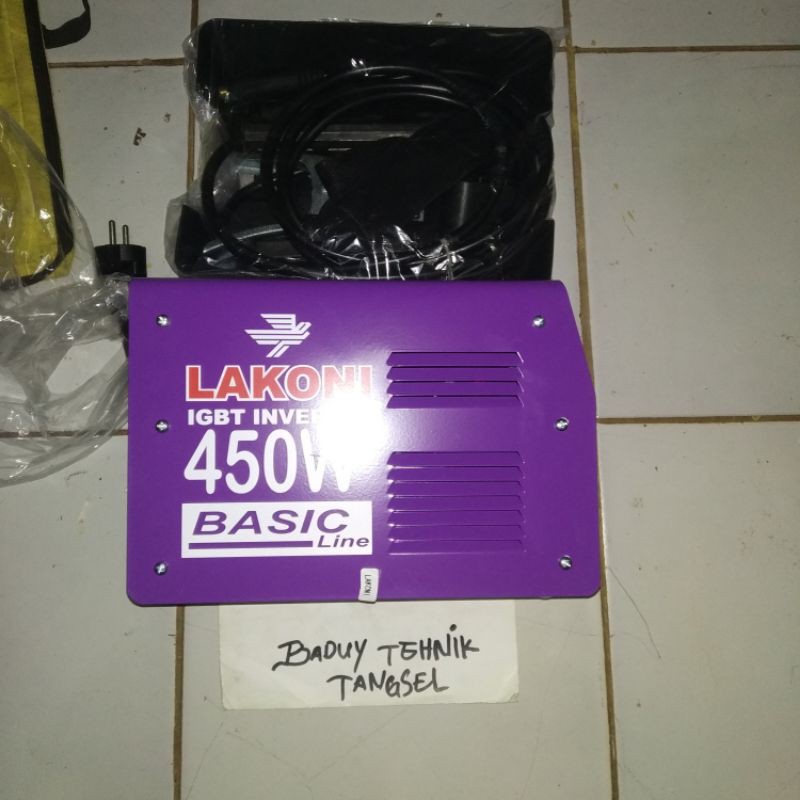 mesin las 450 Watt LAKONI  basic 123ix / trapo las 450watt