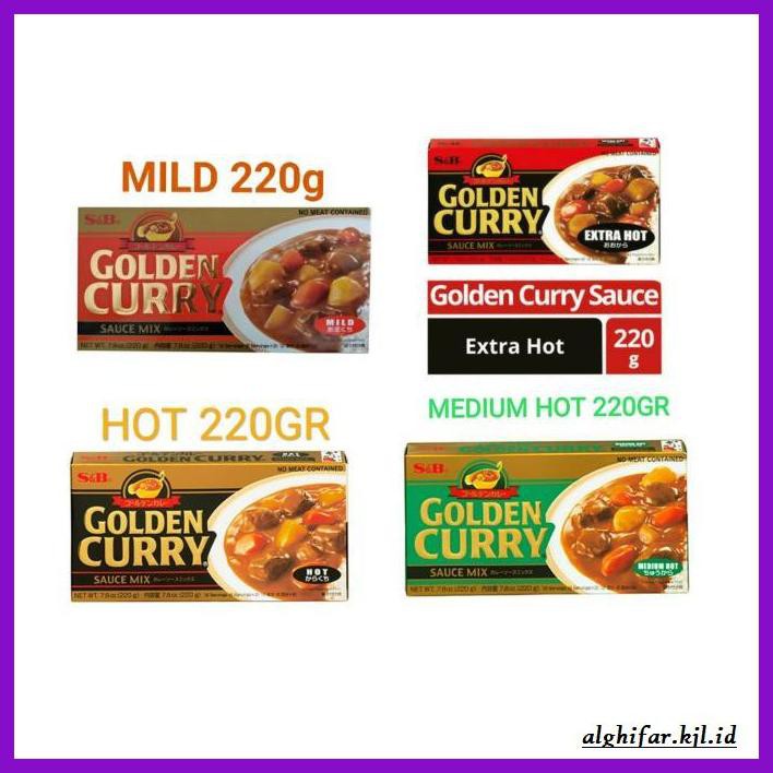 

gnidderdsaus- s&b golden curry - medium hot -asliiiiii.