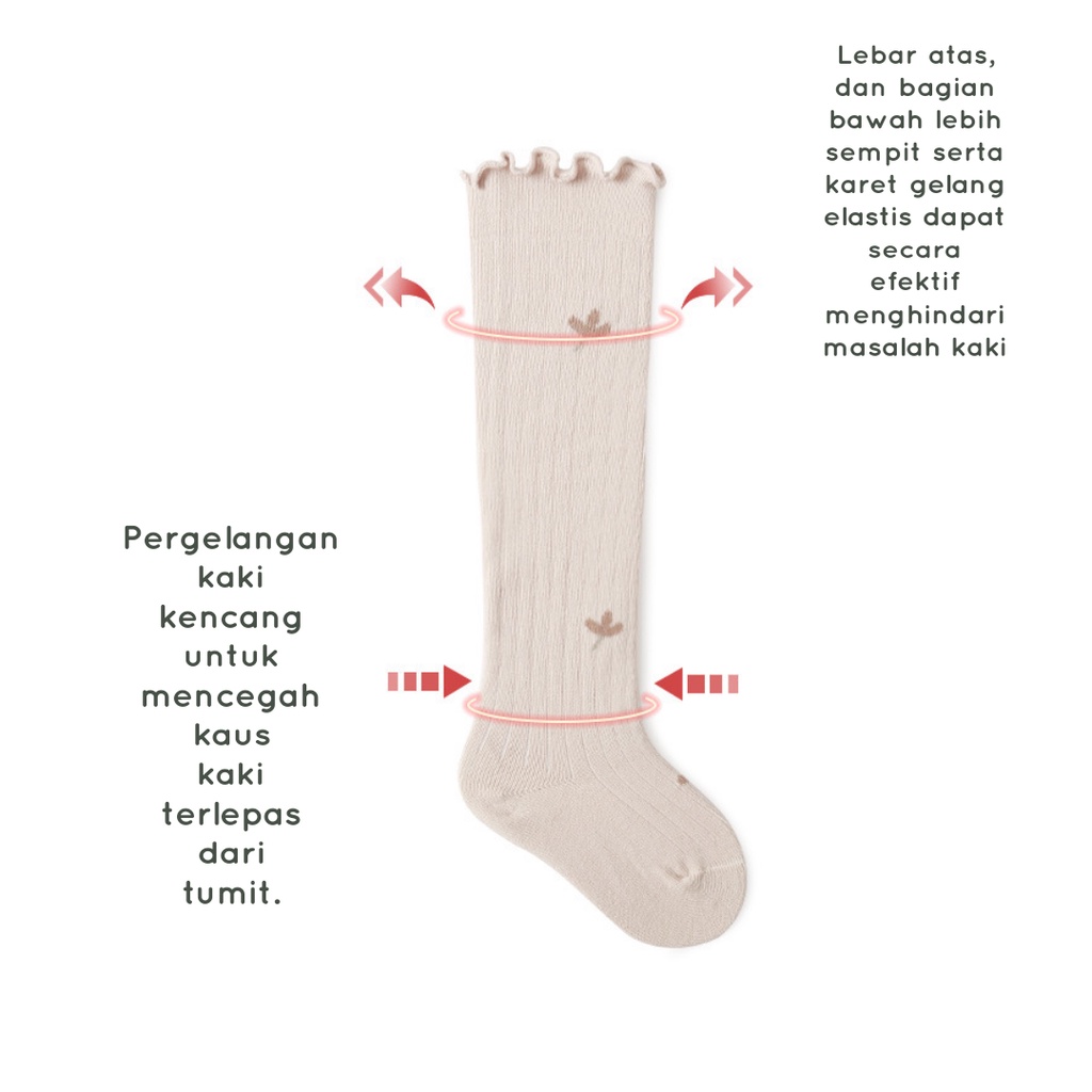 Tokobia kaos kaki bayi perempuan import korean style KKS 003