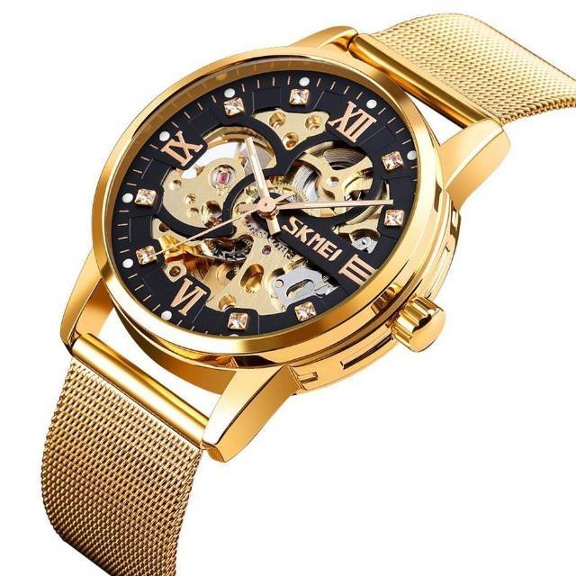 Jam Tangan SKMEI Automatic Gold