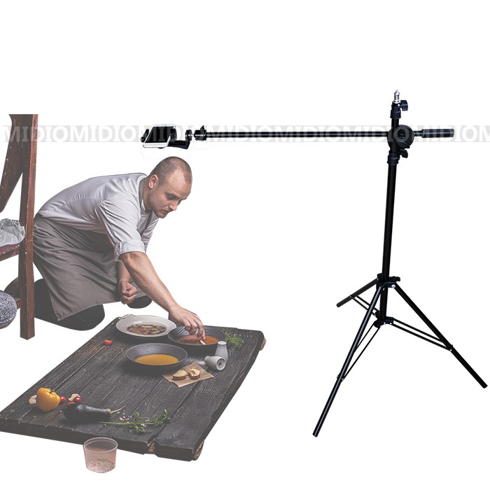 Jual Overhead Boom Arm Plus Tripod Light Stand Spc Flat Lay Flatlay Top Plus Taffstudio