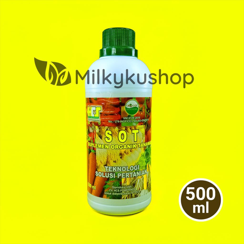 SOT 500 ML HCS SUPLEMEN ORGANIK TANAMAN PUPUK CAIR