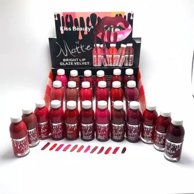 LIP GLOSS  KISS BEAUTY MATTE VELVET LUSINAN