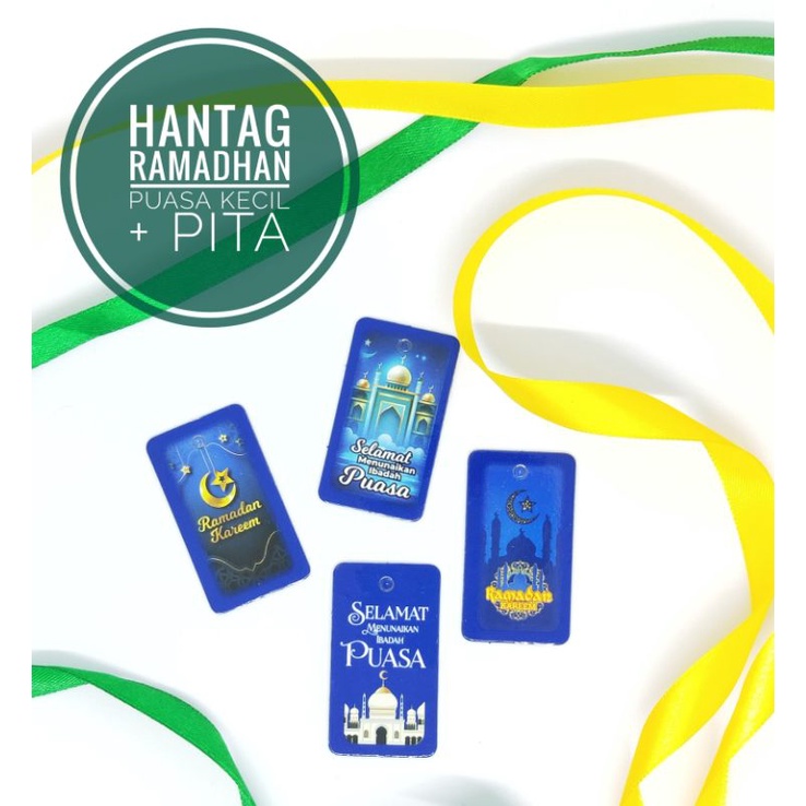 Hantag Ramadhan Puasa uk.Kecil + Pita