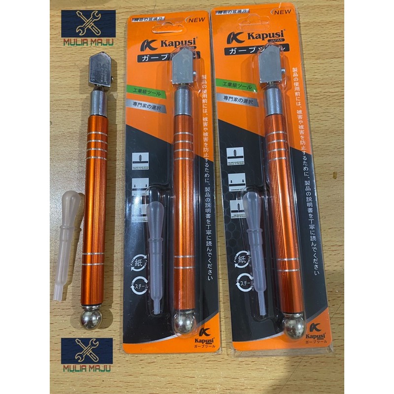 PISAU POTONG KACA MINYAK/ ALAT PEMOTONG KACA /GLASS CUTTER KAPUSI