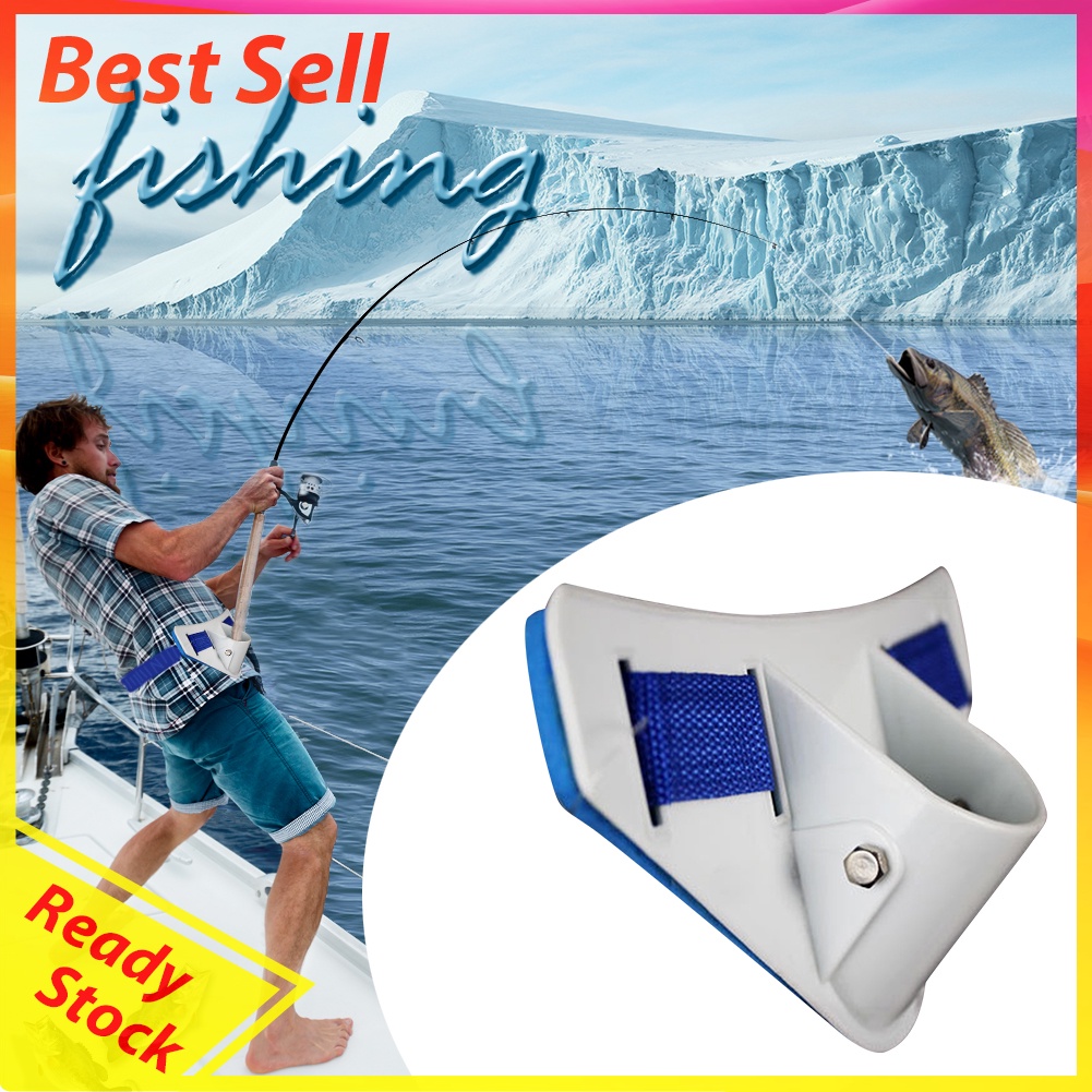 Boat Fishing Deep Seawater Waist Belt Belly Top Rod Holder Fishing Tackle