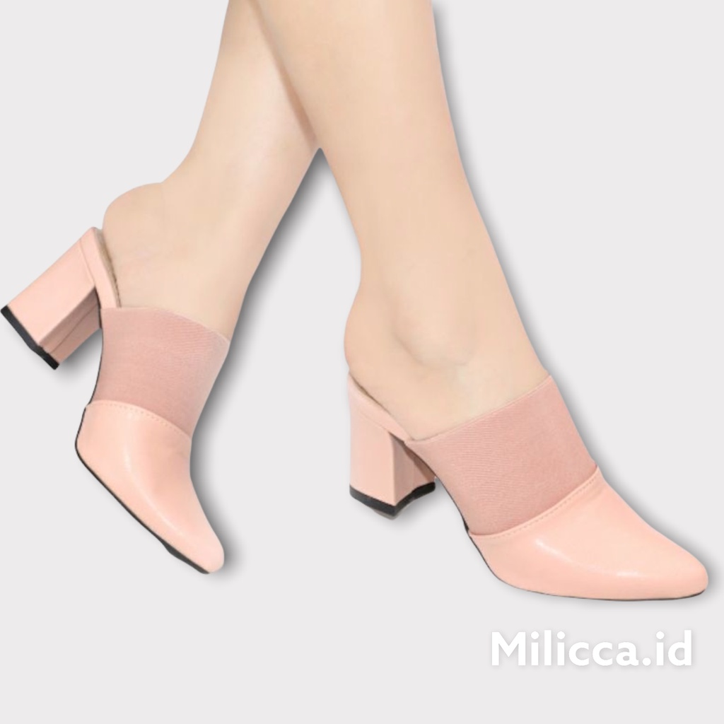 Milicca Heels Hak Tahu Tinggi 7cm Calisa