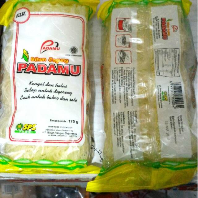 

Bihun Jagung Padamu 160gr