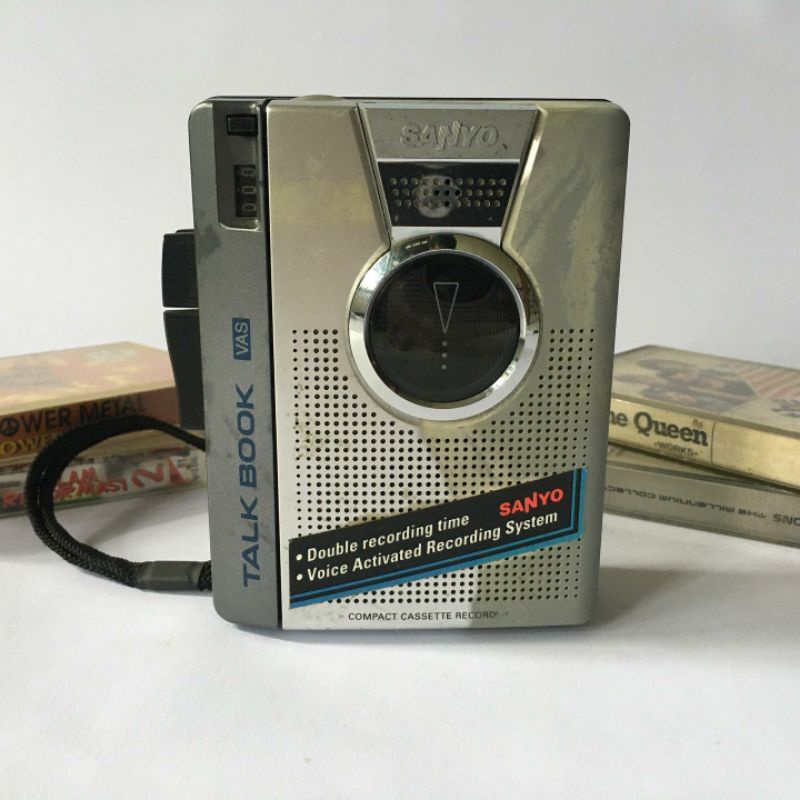 walkman kaset Sanyo talk book