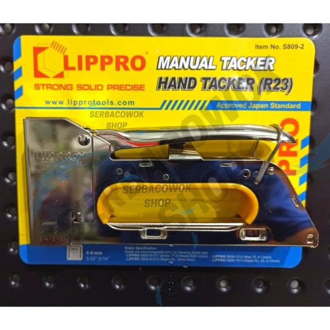

Lippro Mesin Staples Tembak Jok Gun Tacker Gun Staples R23 Termurah