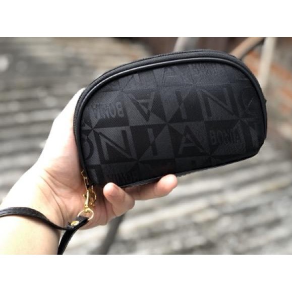 King Promo DOMPET MURAH WANITA 01 DOMPET BONIA KANVAS OVAL KOIN DAN UANG KERTAS ◤