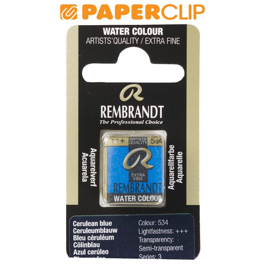 

WATERCOLOR REMBRANDT 05865341 PAN S3 CERULEAN BLUE