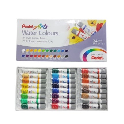 

Cat Air / Water Colour Pentel WFRS-24 Set 24 Warna