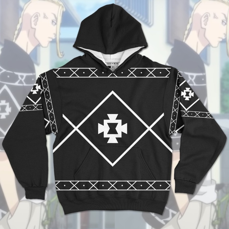 Sweater Draken V3 Fullprint Anime Manga Tokyo Revengers Premium Unisex