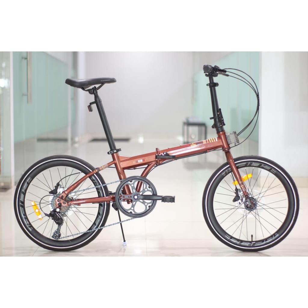 Sepeda Lipat 20 foldX 8 Speed foldX X'LITE Merdeka foldX X'LITE LX foldX8 fold X 8 foldX XLITE fold X LITE Element Folding Bike DAMN! I LOVE INDONESIA