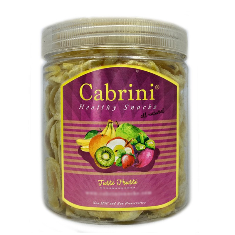 

Cabrini Healthy Snacks Snake Fruit Keripik Salak Premium Musiman 500mL