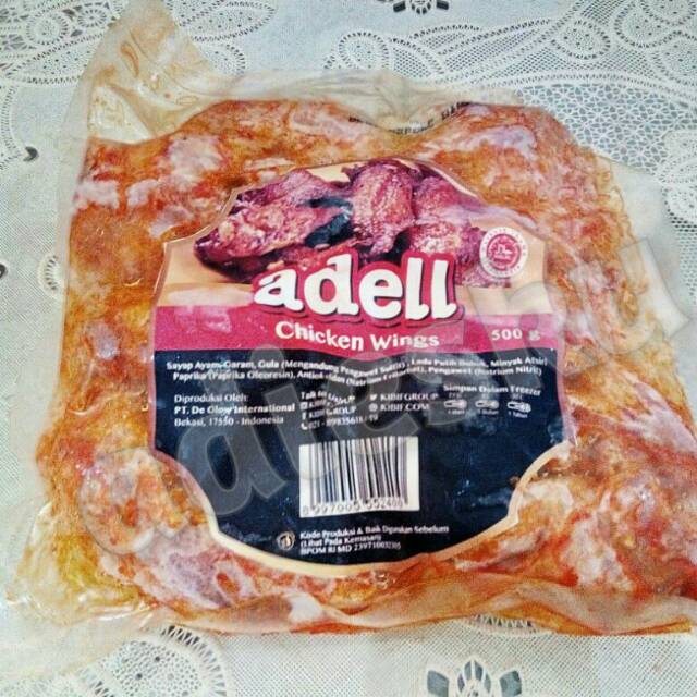 Chicken wings Adell HALAL MUI