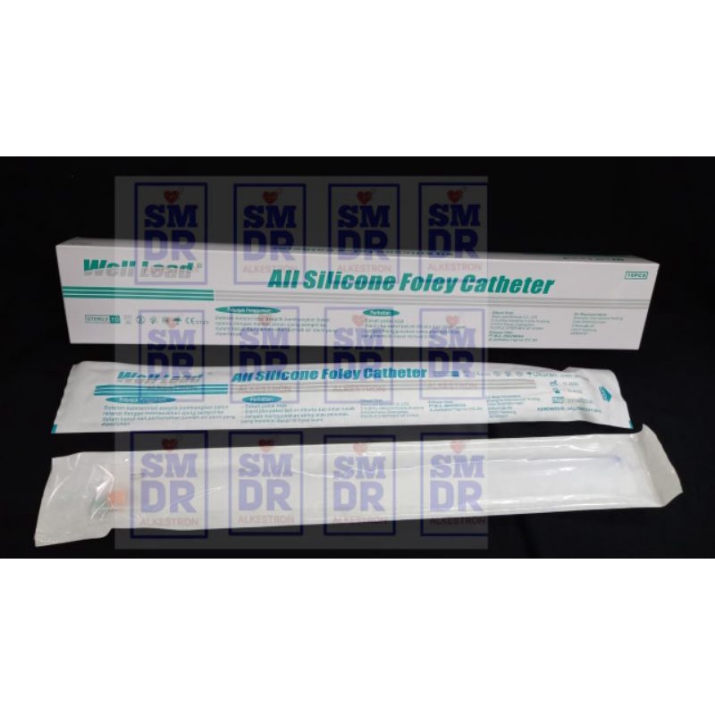 folley catheter silicon wellead selang urine