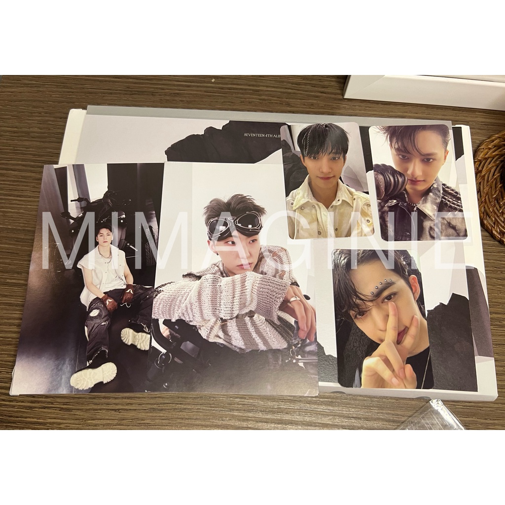 PC DK JUN SCOUPS PIONEER POSTCARD VERNON HOSHI PIONEER SEVENTEEN FACE THE SUN PIONEER VERSION