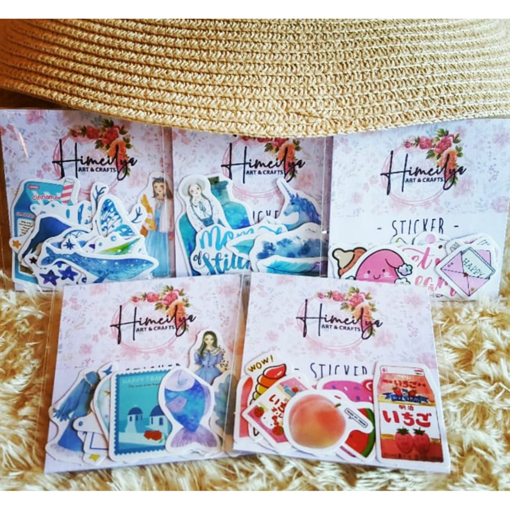 

HI049 Stiker Lucu Murah isi 12 pcs Dekorasi Planner Diary Jurnal Catatan Kuliah