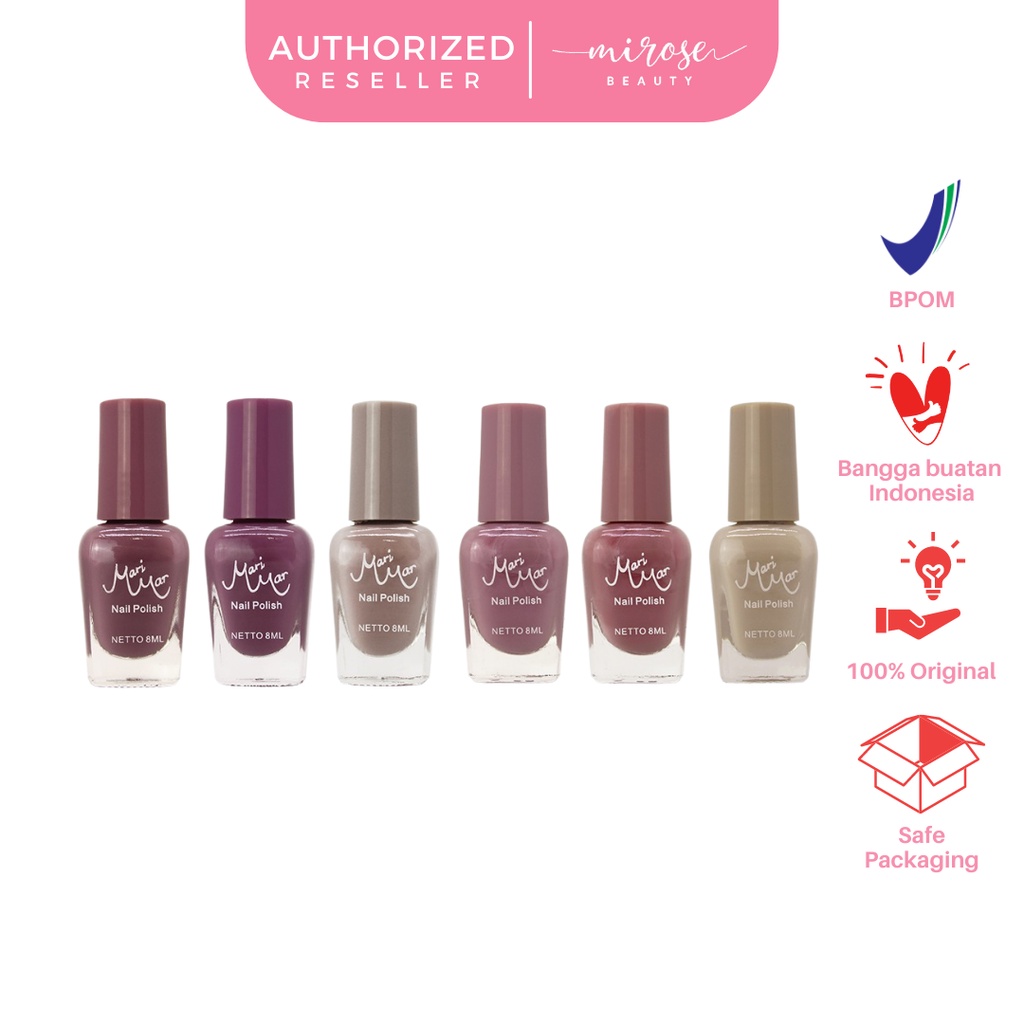 MARIMAR Nail Polish Nude Colors New Fashion | Code : 088