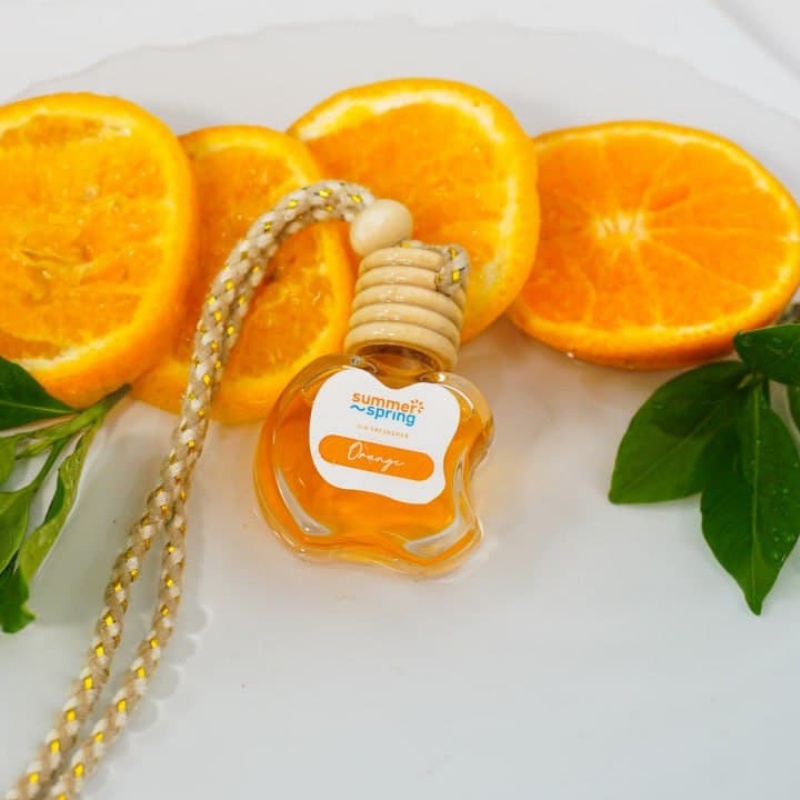 Pengharum Ruangan Aroma Orange Botol Apel Summer Spring Pengharum Mobil Kamar Aromaterapi Segar