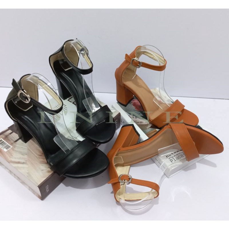 Lunna RD 08 blokheels sandal wanita 9cm