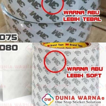 

✱ 3M Double Tape Tissue 9080 Lebar 1 inch Roll 50 Meter ♣