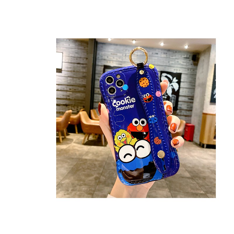 Cookie Monster Elmo Softcase iphone 7+/8+/X/XS/XS MAX/XR/11/11 PRO/11 PRO MAX/12/12 PRO/12 PRO MAX