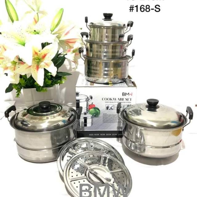 Panci set Steamer BMW