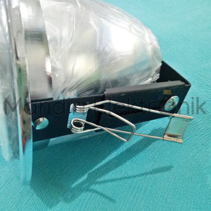 Fitting Lampu Downlight Bright G Downlight 3,5 inch Warna Chrome