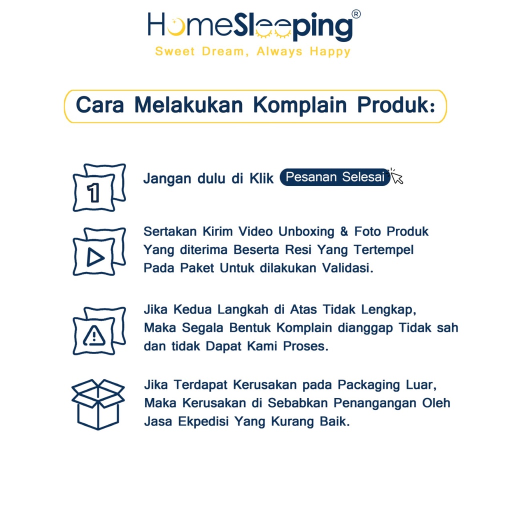 Homesleeping Sprei Polos No 4 90x200x T20 CM Single