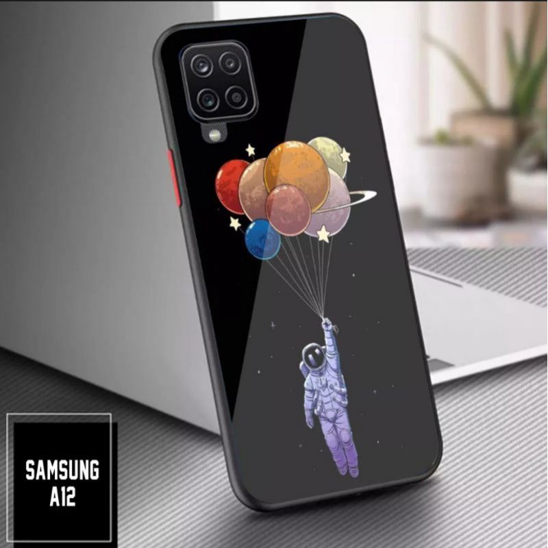 ubluk store case custom Samsung galaxy A12 motif NaSA keren terbaru